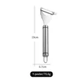 All-metal stainless steel Y-shaped vegetable peeler with a non-slip handle and 19cm height - Y-Shape (Boxed)