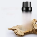 10ml Angelica Root pure essential oil in brown glass bottle with natural root slice - Angelica Medicated Oil