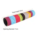Tunnel per piccoli animali a strisce arcobaleno, lungo 52cm e diametro 11cm per criceti - Tunnel Lungo a 2 Vie a Righe Colorate (TB34301-Casuale) / Diametro apertura 11 cm