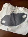 Dark grey cooling ice silk sun mask for women with breathable UV eye corner protection - Seamless Ice Silk Style / Dark Gray