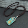 Ebony Exorcism Gourd Lake Blue Nepal Rope Style