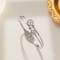 132 Steel-colored Bracelet