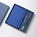 A5 Notebook + Pen + Refill + USB Gift Set Blue