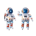 Space theme astronaut foil balloon decoration for boy's birthday party events - Large Astronaut