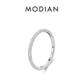 Minimalistischer S999 Sterlingsilber Ring mit fein mattierter Sandstrahl-Oberfläche - US Größe 8 / Silber (Genagelt Sandgestrahlt)