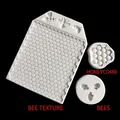 Set di 3 stampi in silicone con api e nido d'ape per decorazioni di torte e dolci - Set da 3 pezzi / Grigio