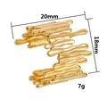 Irregular lava texture gold titanium steel ring with dimensions 20mm by 18mm - Adjustable Open / Gold