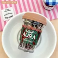 Set di elastici per capelli colorati in una confezione creativa a tazza di caffè - Tazza di Tè alla Frutta 6,2x9cm / Caffè in Scatola