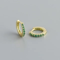 925 Silver / Emerald Green (Gold)