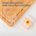 Gift book shaped acrylic cookie cutter for Christmas fondant embossing and baking - QA0361-Gift Book Embosser