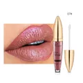 Rossetto liquido opaco Pudaier 07 in rosa antico metallizzato con glitter fini - 07# Rosa Rosa Glitter