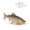 Realistic salmon fish model variant with detailed texture and size 16.5x1.5x6.5cm - Salmon (ZQ1155)
