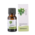 Peppermint fragrance oil for humidifiers, 10ml essential oil in brown glass bottle - Mint