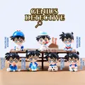 Set de siete mini figuras coleccionables de Detective Conan con personajes únicos - Serie Detective Genio / 1pc Aleatorio