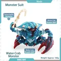 Mostro granchio d'acqua blu giocattolo con braccia rotanti a 360 gradi e arma rimovibile - Mostro Granchio d'Acqua (PL127-2610)