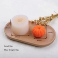 DIY small pumpkin silicone mold for stress relief toys and realistic toast Squishy crafts - D41 Small Peeled Orange