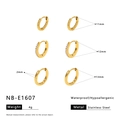 Gedetailleerde matengids voor gouden roestvrijstalen ringoorbellen van 11mm, 12mm en 13mm - 18K goud