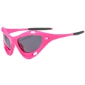 Rose Red Frame Grey Lens