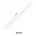 Sturalavandini a spirale bianco da 45cm con manico lungo per pulizia capelli - 45cm / Bianco