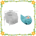 Stampo in silicone a conchiglia con stelle marine e dimensioni per candele fai da te - Tazza di Candela Conchiglia 002