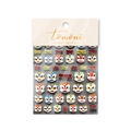 Embossed 3D lucky lion nail art stickers with cute cartoon lion and New Year patterns - Auspicious Lion Dance Relief Style (to2614)