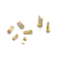 Precision gold-plated conductive copper pins for Bluetooth earphone charging contacts - Gold Precision Conductive Copper Pin (KLJ7761-GC)