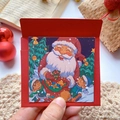 Gift Santa Card+Envelope+Sticker