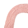 Cuentas de arcilla polimérica rosa de 4mm en hilo para hacer joyas y pulseras DIY - Rosa
