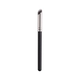 Pincel angulado para cejas y delineador con mango negro para un maquillaje de precisión - Brocha Correctora Para Pulgar (boquilla Plateada)