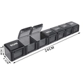 7 Grids Long Strip Black Lid