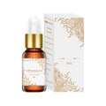 10ml Bergamot essential oil in amber glass bottle with golden cap and white gift box - Fruit