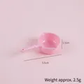 Mestolo rosa in miniatura per casa delle bambole con manico lungo e beccucci - 5.5cm/Grande / Rosa