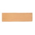 Elastic beige yoga headband with soft knitted texture for sports and fitness - Light Beige