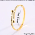 [148] Golden Double-headed Hammer Bracelet