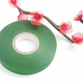 Ruban floral vert foncé en rouleau pour tiges de fleurs et loisirs créatifs - 1.5CM 220M / vert foncé