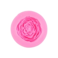 Pink silicone mold for handmade soap and chocolate featuring detailed 3D rose flower design - 2# Pink-Rose