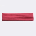 Rose red knitted sports headband for running and outdoor activities sweatband - Watermelon red