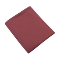 Jersey cotton wrap shawl in deep red color neatly folded on a white background - 27 Bright Red