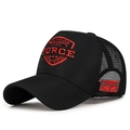 Cappellino da baseball nero con ricamo New York 1985 rosso e stile sportivo retrò - Nero con Ricamo Rosso / Nero con ricamo rosso