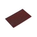 Brown rectangular emery sponge block for heavy duty kitchen pot cleaning and rust removal - Single Piece