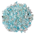 DIY jewelry making kit featuring 5-8mm irregular light blue and white natural stone beads - Amazonite