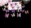 Luminous 3D butterfly headband with colorful layered wings for festivals - Pink Hair Clip