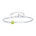 Silver - August (Peridot/Olive)