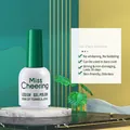 Macro view of Miss Cheering 12ml clear nail piece adhesive for LED/UV curing - 12ML Nail Piece Adhesive