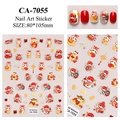 Detail of 5D relievo nail art stickers with cute Chinese New Year dragon and lantern motifs - CA-7055