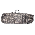 Digital camouflage tactical gear bag with top handle and side zip pockets for outdoor use - 90cmX40cm / Surfskate Bag Gray
