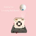 DIY wooden electric fan and floating ball science experiment kit for busy boards - Electric Suspension Ball Game