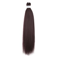 Extension de cheveux Easy Braids 26 pouces en fibre synthétique bordeaux ombré - Bordeaux (FR 99J#)