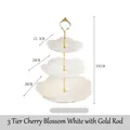 3-Layer Cherry Blossom White Gold