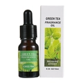 10ml Green Tea Fragrance Oil in amber glass bottle with dropper and matching white box - RH-25 Green Tea / 10ml